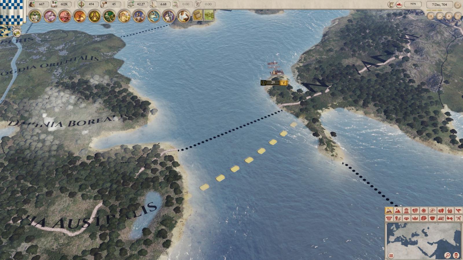 In Imperator: Rome, all roads lead to... the North Channel?